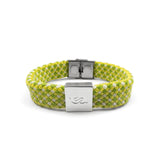 Bracelet | Vert moucheté blanc et jaune